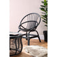 Rattan Moon Chair in Natural or Black