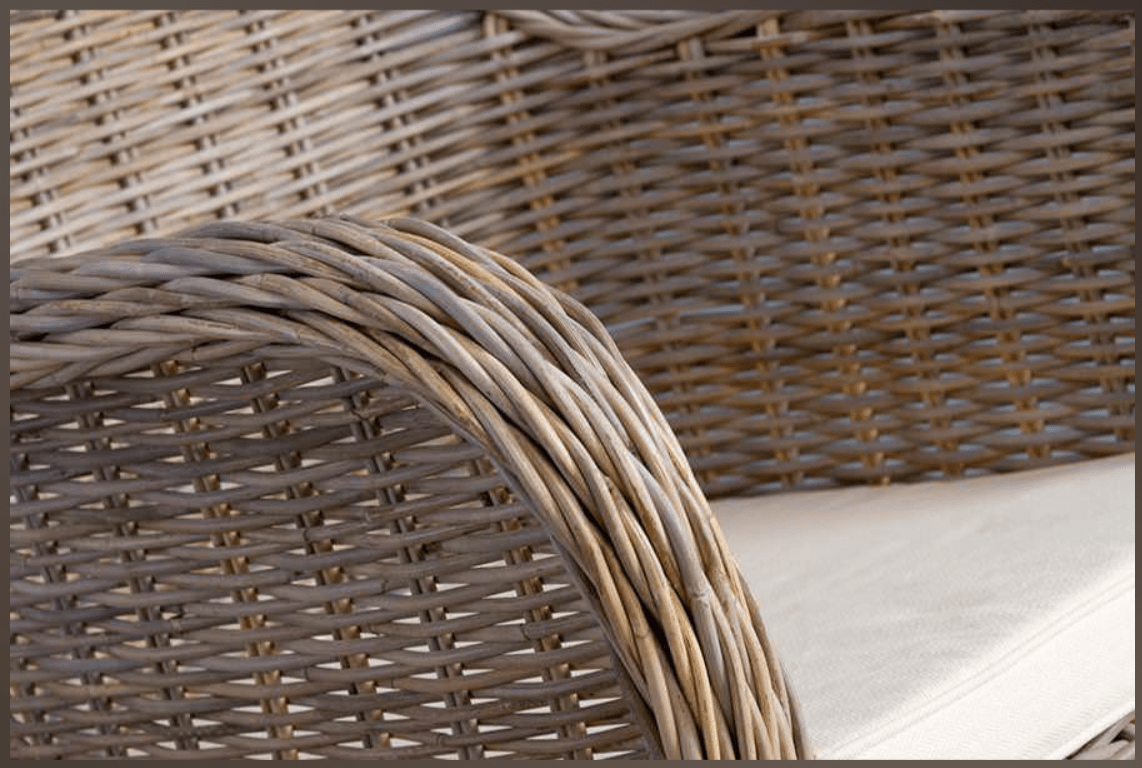 Isabella Natural Wicker Rattan Armchair