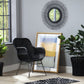 Black Porto Rattan Occasional Chair