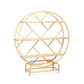 Natural Rattan Etagere, Round Standing 3 tier Bookcase