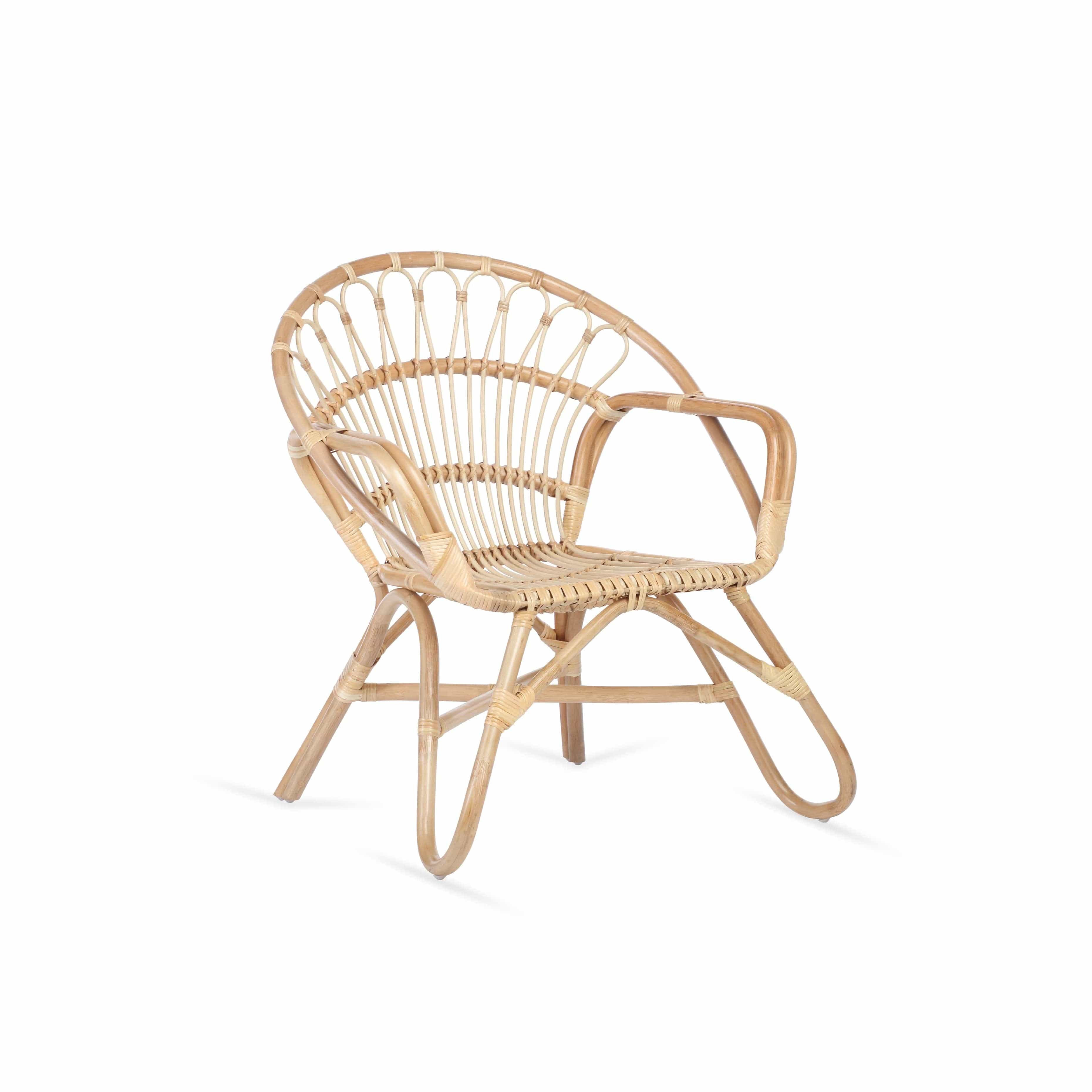 Nordic Rattan Chair - Natural or Black – House Of Rattan