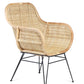 Natural Porto Rattan Occasional Chair