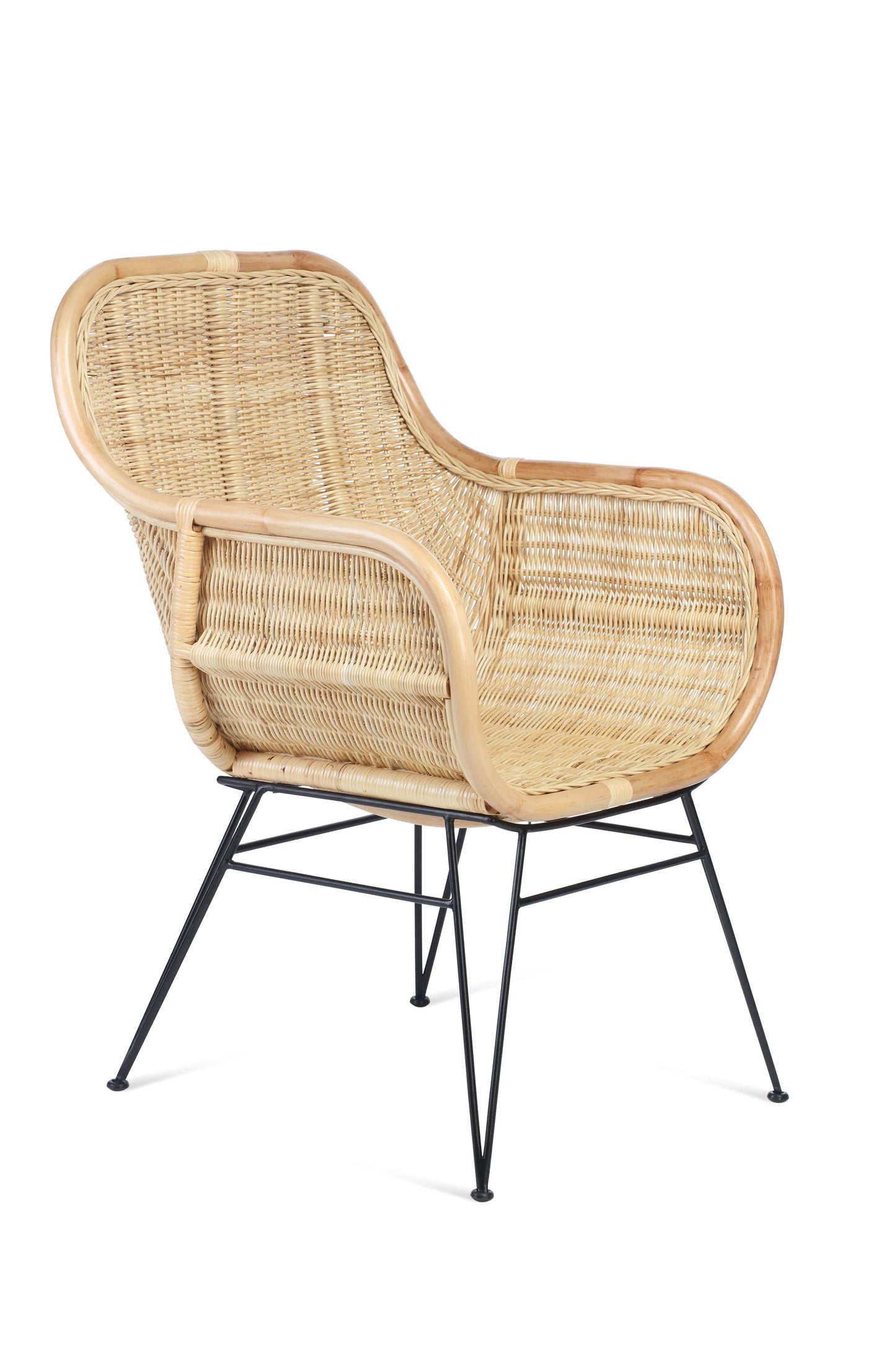 Natural Porto Rattan Occasional Chair