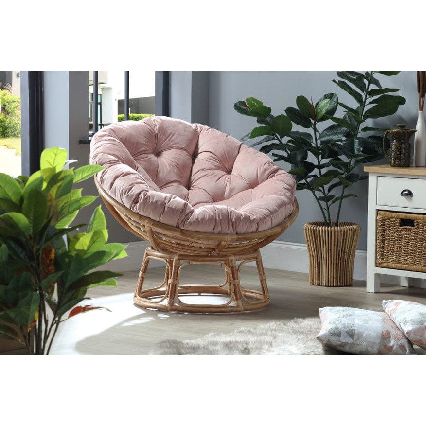 Papasan cane online chair