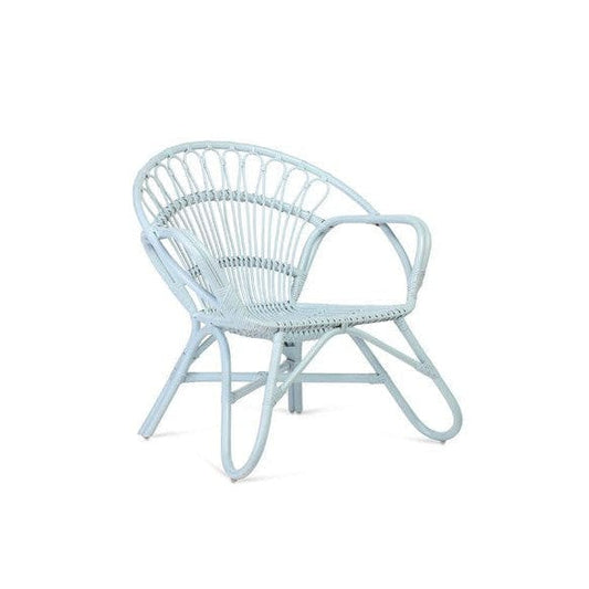 Nordic Rattan Chair - Blue or Pink