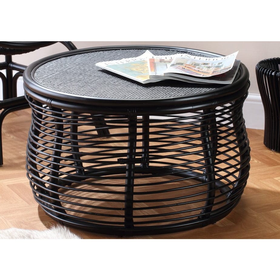 Black Royal Rattan Coffee Table