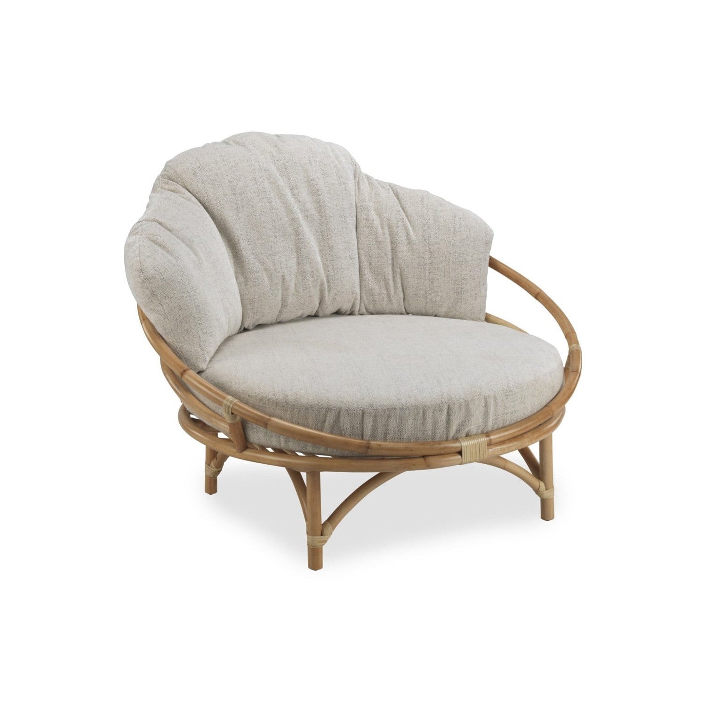 Rattan Natural Snug Cuddle Chair