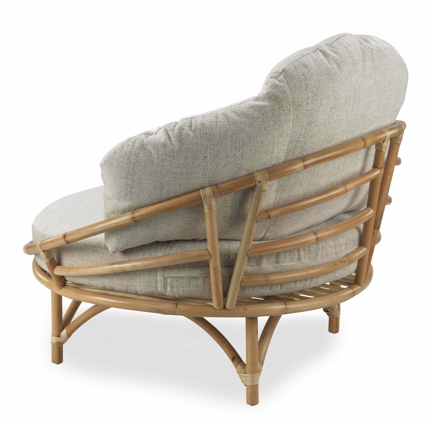 Rattan Natural Snug Cuddle Chair