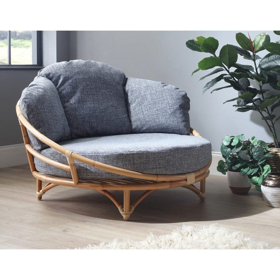 Rattan Natural Snug Cuddle Chair