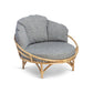 Rattan Natural Snug Cuddle Chair