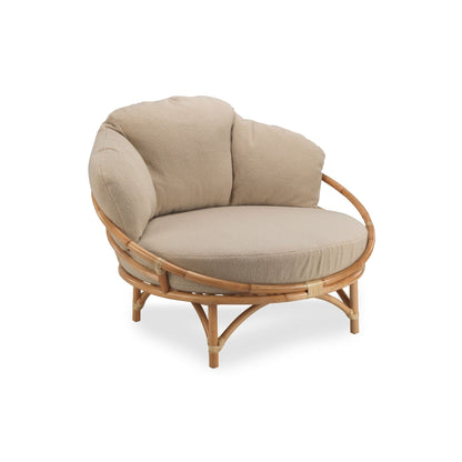 Rattan Natural Snug Cuddle Chair