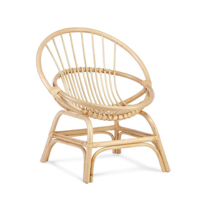 Rattan Moon Chair in Natural or Black