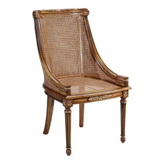 Hampton Dining / Side Chair with Rattan Seat & Back