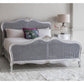 Coco Silver French Rattan Bed Frame