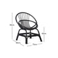 Rattan Moon Chair in Natural or Black