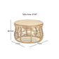 Natural Royal Rattan Coffee Table