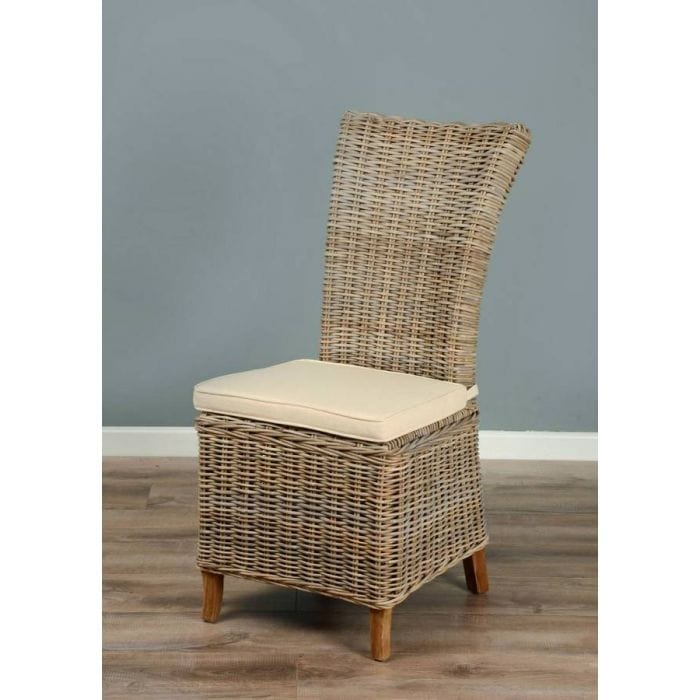 Latifa Natural Wicker Dining Chair