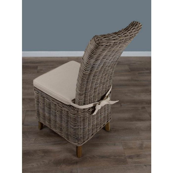 Latifa Natural Wicker Dining Chair