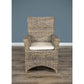 Vincent Natural Wicker Rattan Garden Armchair