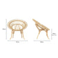 Natural Shanghai Rattan Chair